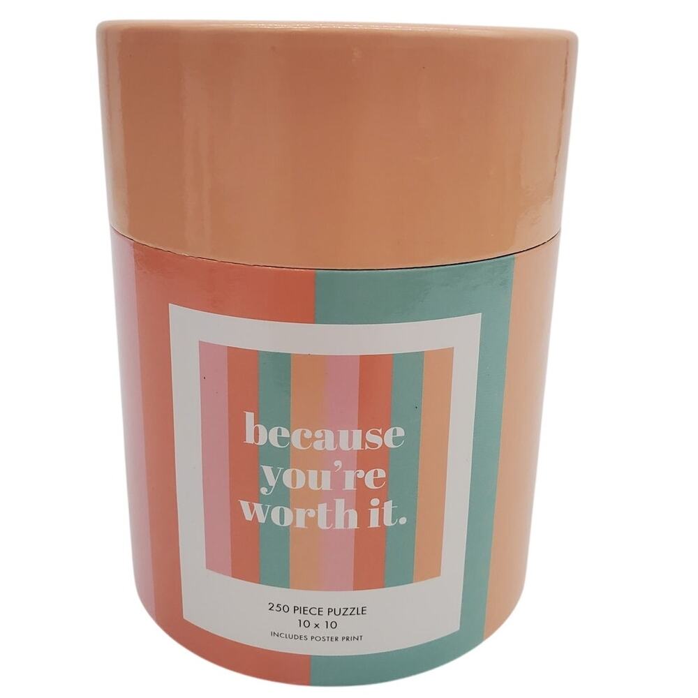 Puzzle - Because You're Worth It - 250 PCS Inspirational